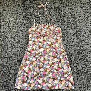 Mini floral dress
